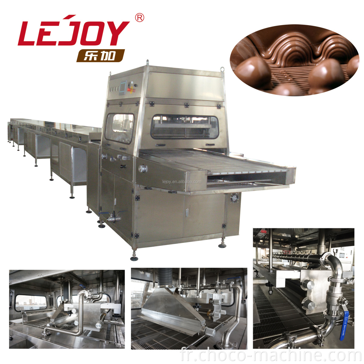 Chocolate Enrobing Machine